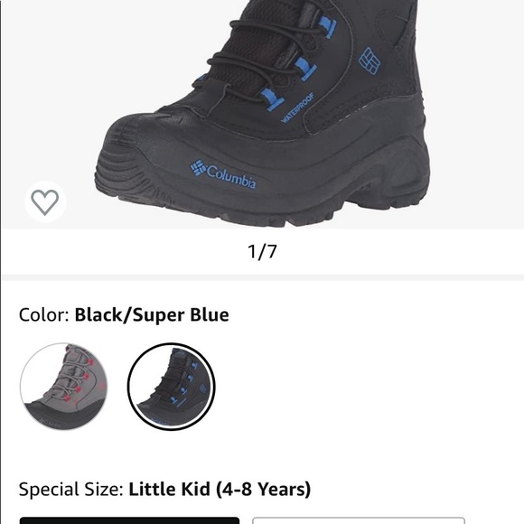 Boys Columbia Snow Boots - Picture 3 of 11